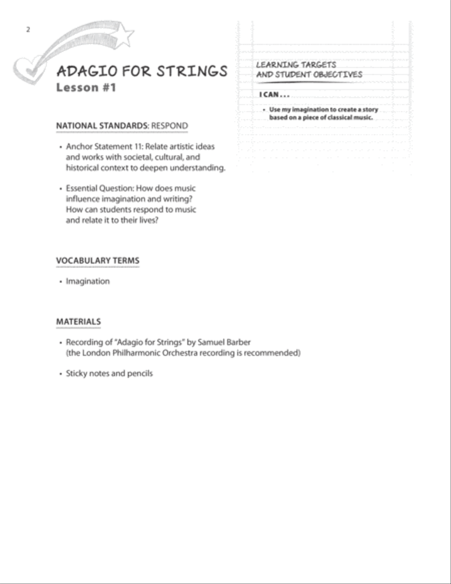 Music Class Playlist Classroom Materials scores gallery preview page 3