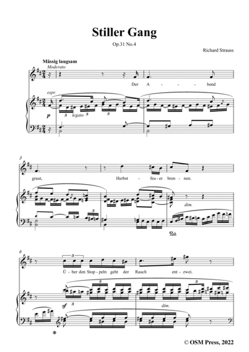 Richard Strauss-Stiller Gang,in b minor,Op.31 No.4 image number null