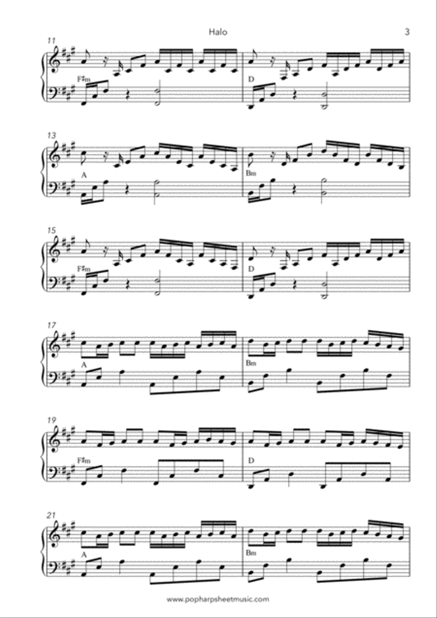 Halo Harp scores gallery preview page 3