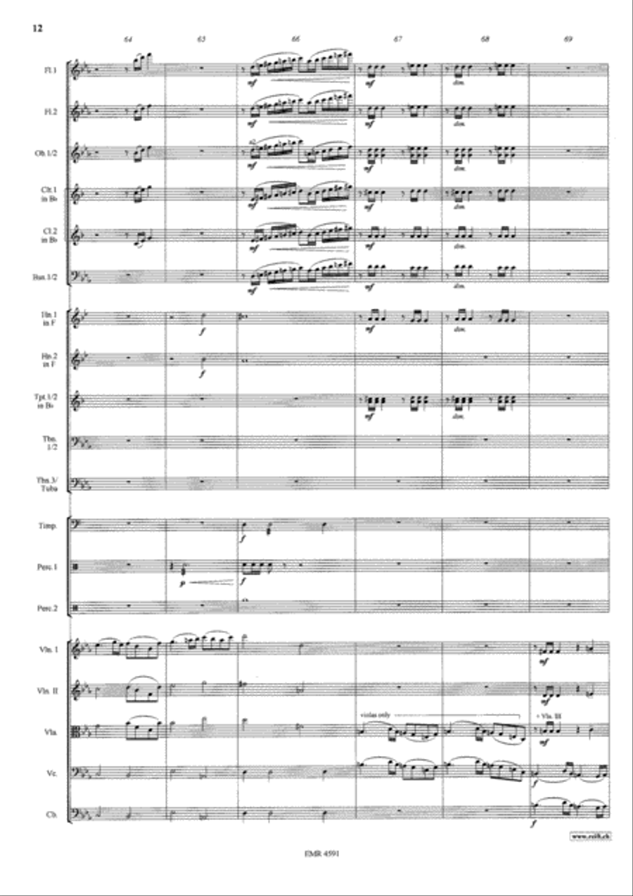 Knights Of The Round Table Orchestra scores gallery preview page 14