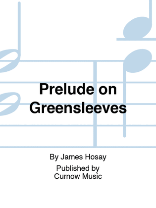 Book cover for Prelude on Greensleeves