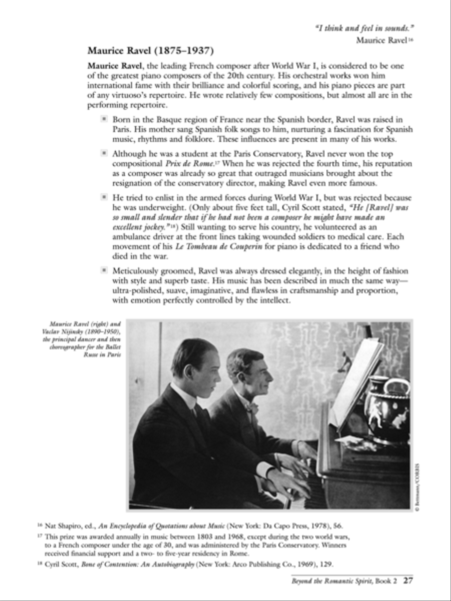 Beyond the Romantic Spirit (1880--1922), Book 2 Piano Solo scores gallery preview page 6