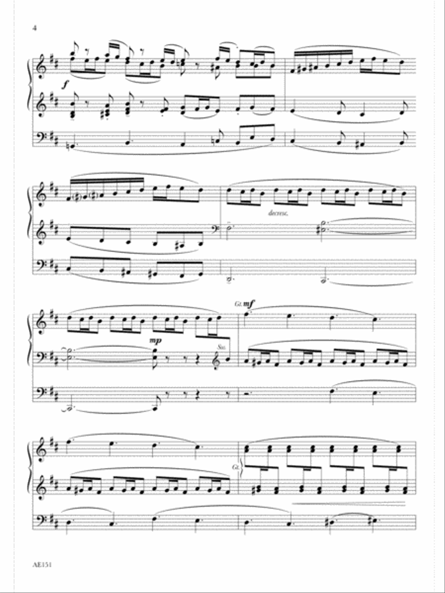 Carillon on a Ukrainian Carol Organ scores gallery preview page 2