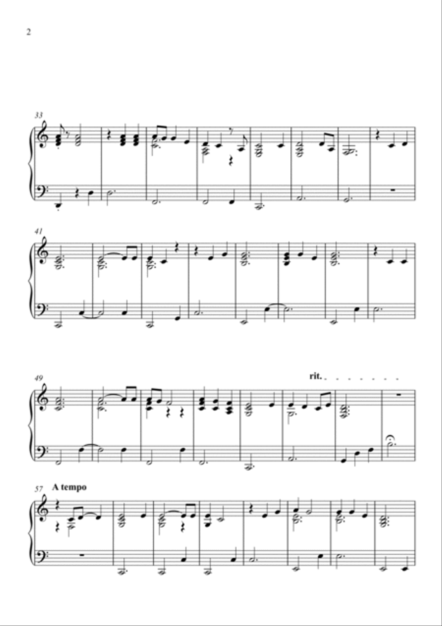 Angel Piano Solo scores gallery preview page 2