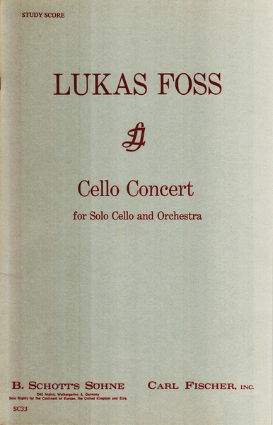 Cello Concert