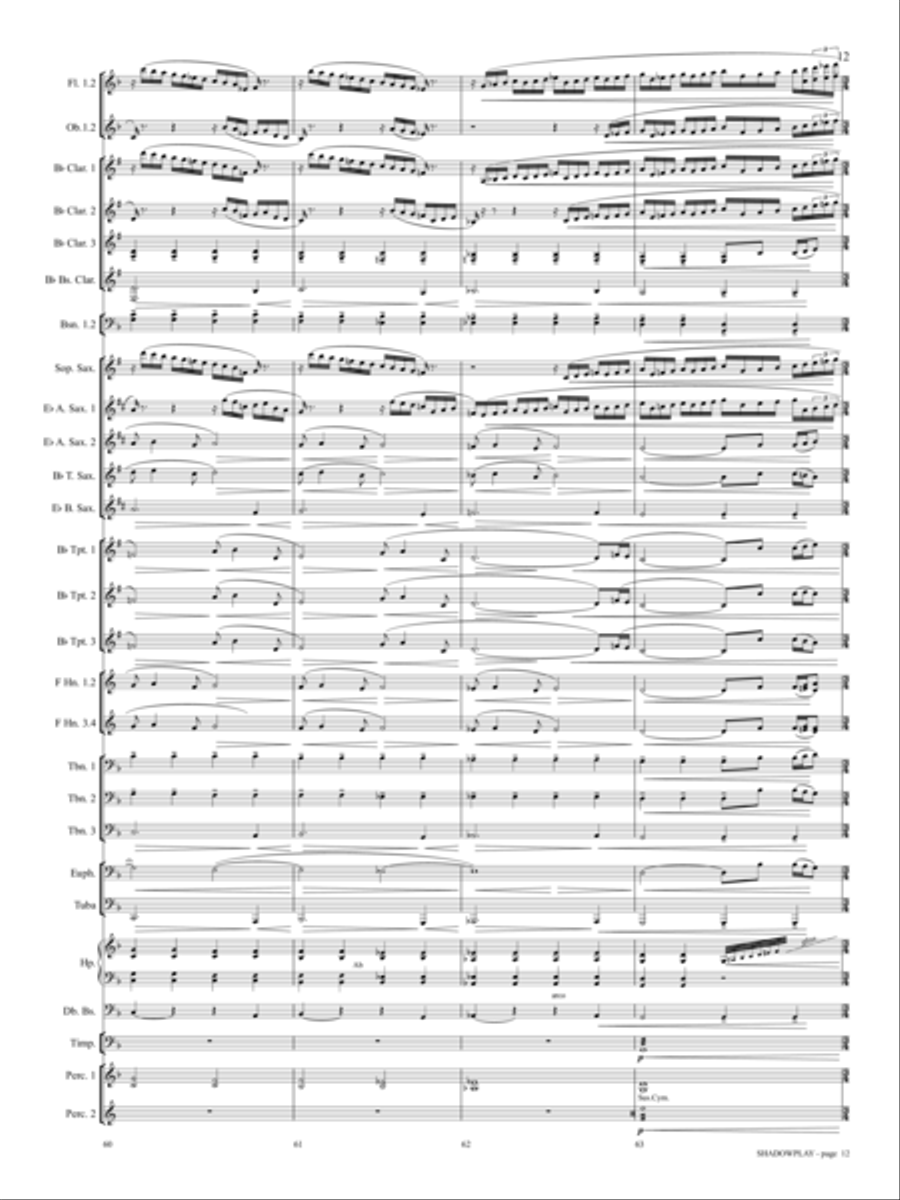 Shadowplay Concert Band scores gallery preview page 10