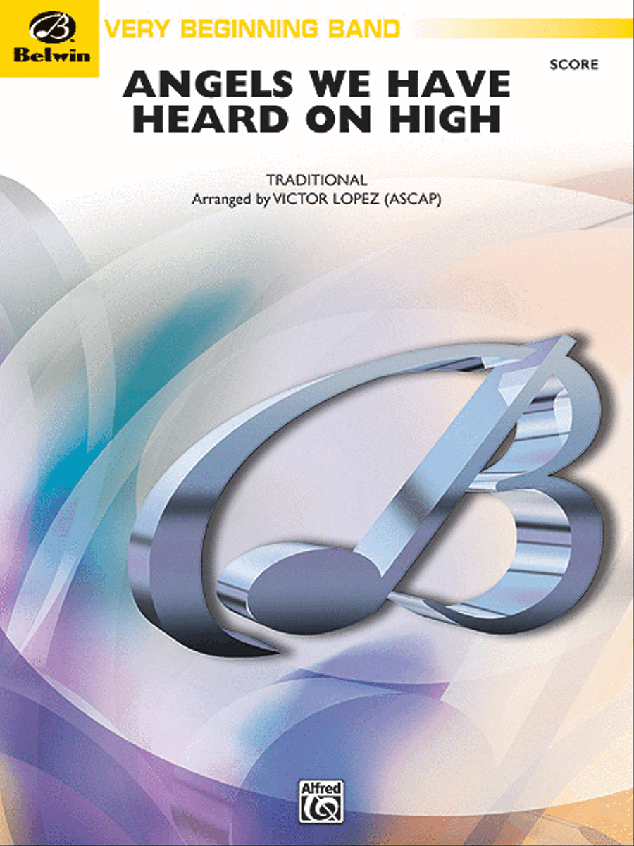 Angels We Have Heard on High Concert Band scores gallery preview page 1