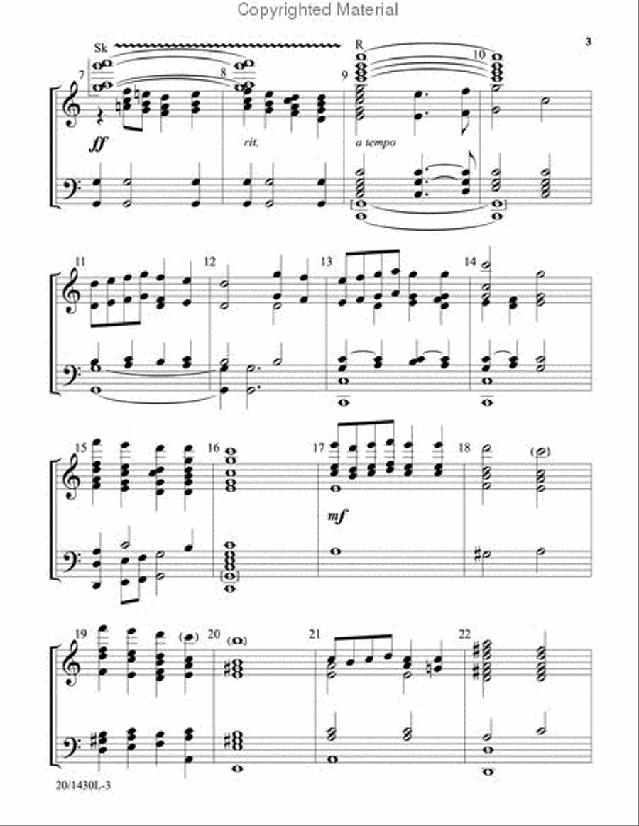 Easter Proclamation 5-Octaves scores gallery preview page 3