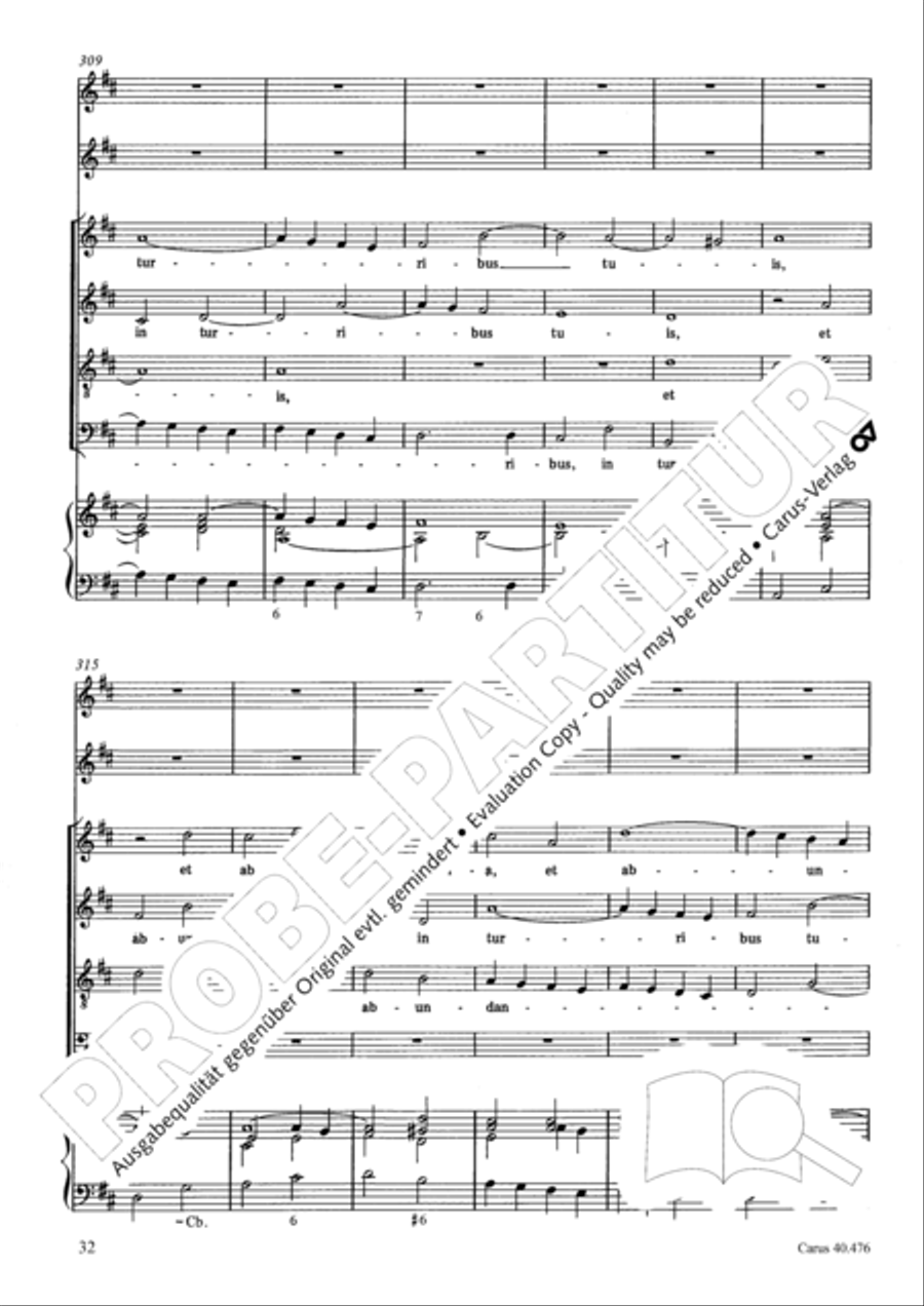 Psalm 121 (Laetatus sum) SA scores gallery preview page 33
