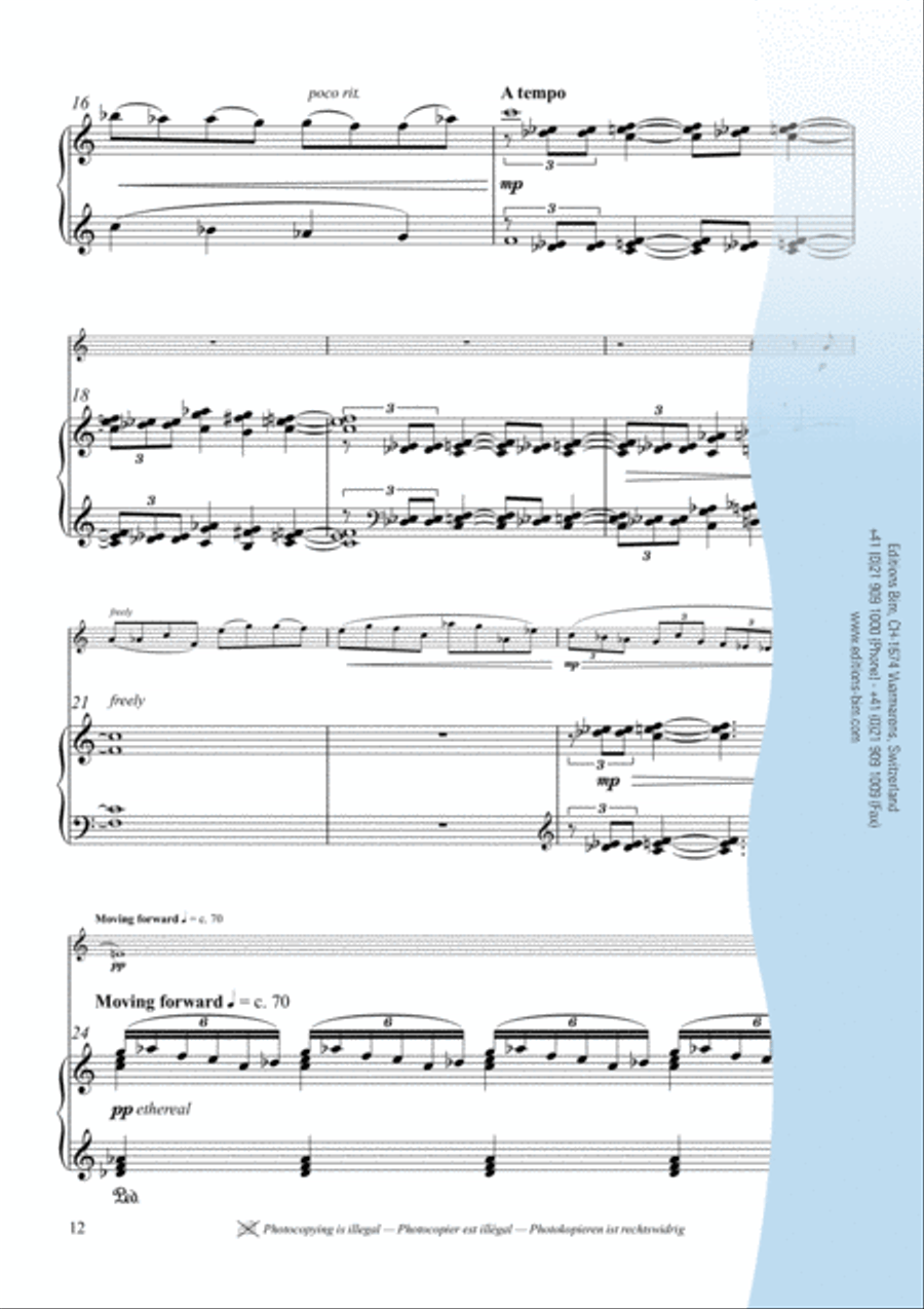 Sonata Trumpet Solo scores gallery preview page 7