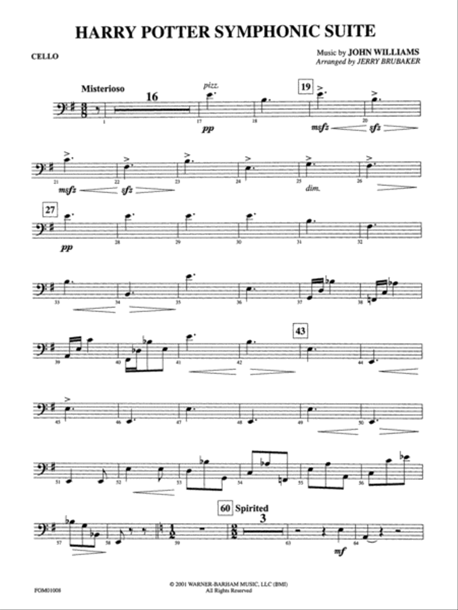 Harry potter cello on sale
