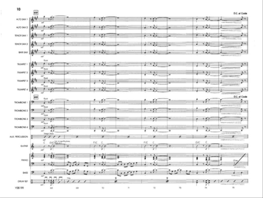 Joy To The World Jazz Ensemble scores gallery preview page 10