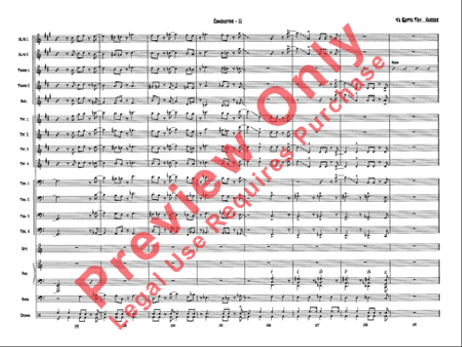 Ya Gotta Try . . . Harder Jazz Ensemble scores gallery preview page 14