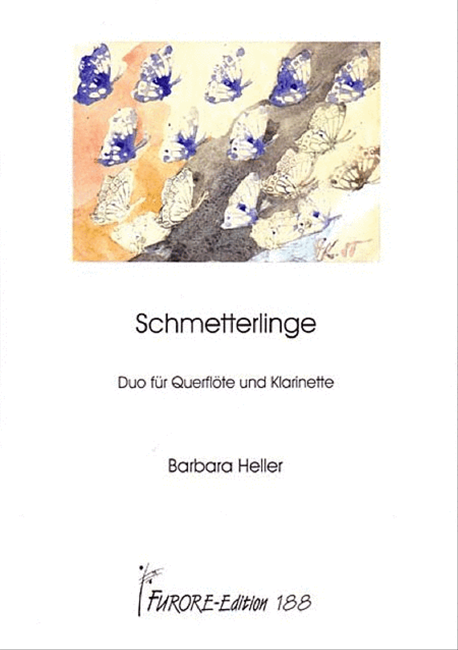 Schmetterlinge Schmetterlinge Clarinet scores gallery preview page 1