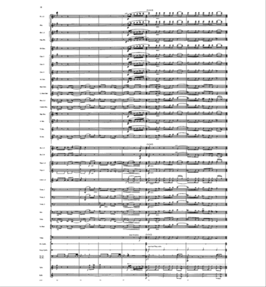Millennium III Millennium III Concert Band scores gallery preview page 17