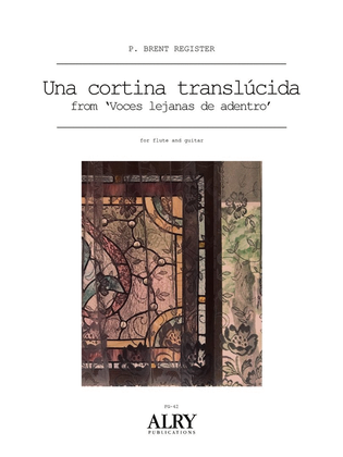Una Cortina Translucida for Flute and Guitar