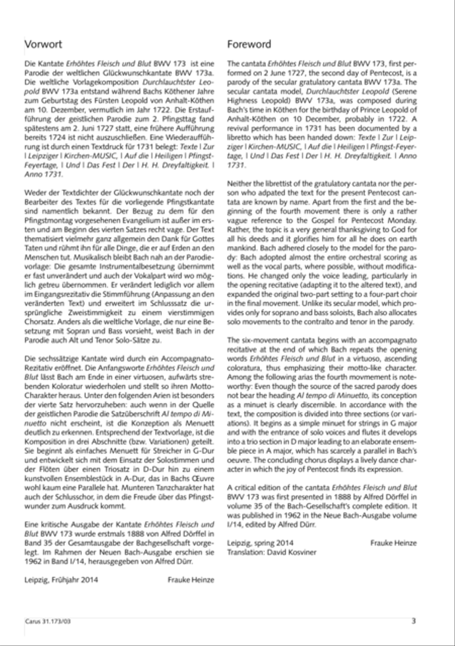 Exalted flesh and blood (Erhohtes Fleisch und Blut) 4-Part scores gallery preview page 4