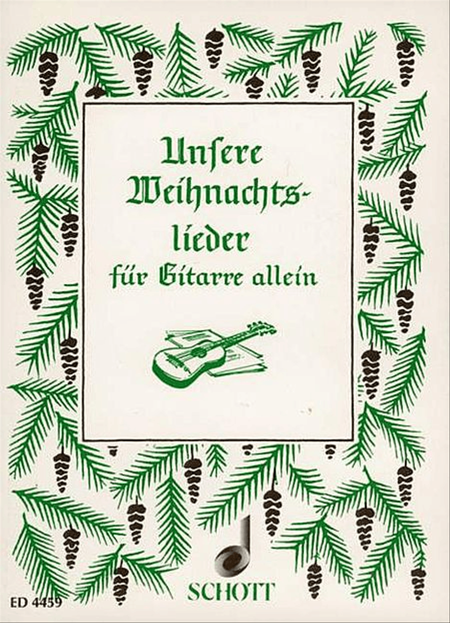 Under Weihnachtslieder Guitar 4-Part scores gallery preview page 1