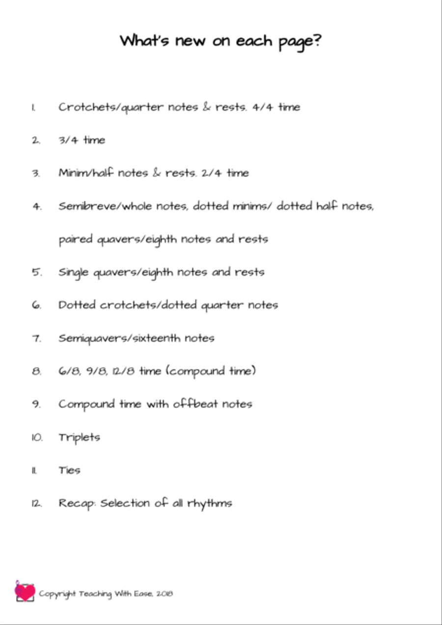 Clapping Rhythms Part scores gallery preview page 2