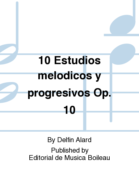10 Estudios Melodicos y Progresivos Op.10