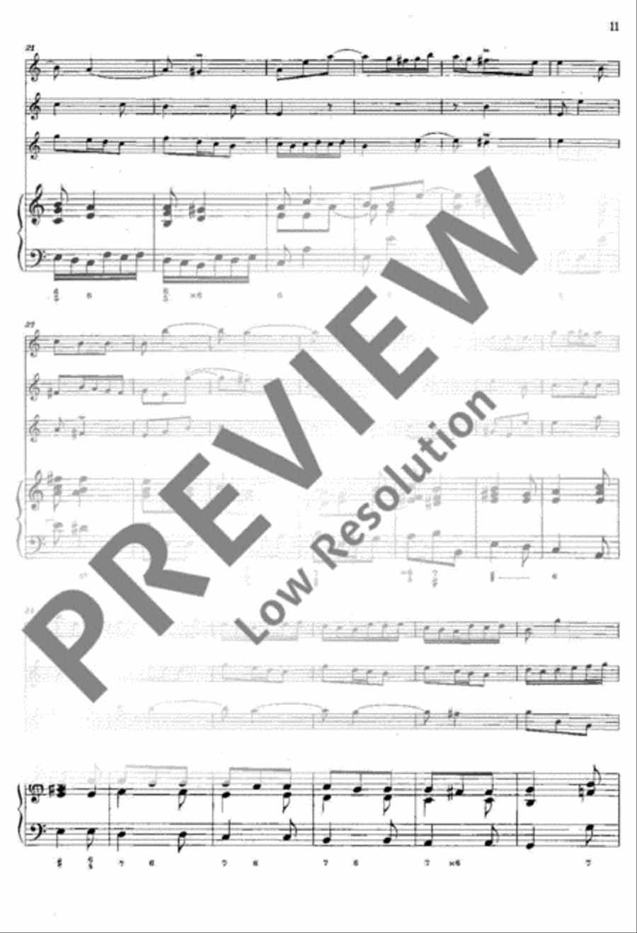 Sonata A minor String Orchestra scores gallery preview page 16