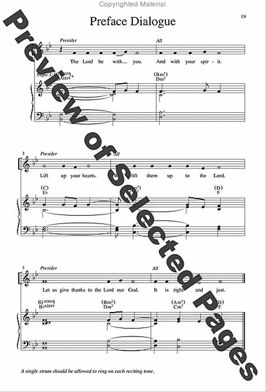 Mass of Creation - Choral / Accompaniment Edition 4-Part scores gallery preview page 13