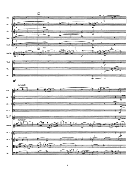 Concerto for Violin & Orchestra (Full Score)
