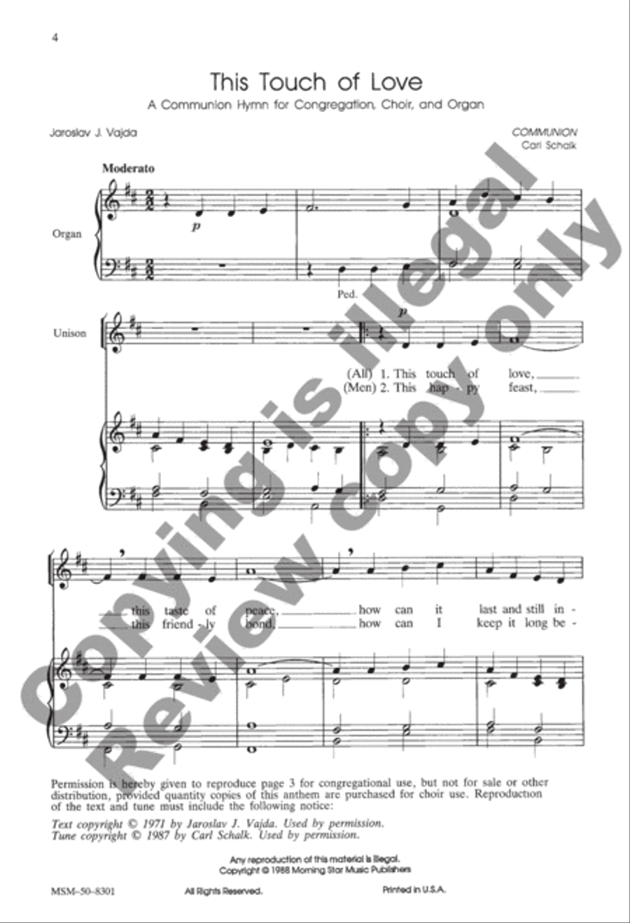 This Touch of Love This Touch of Love 4-Part scores gallery preview page 3