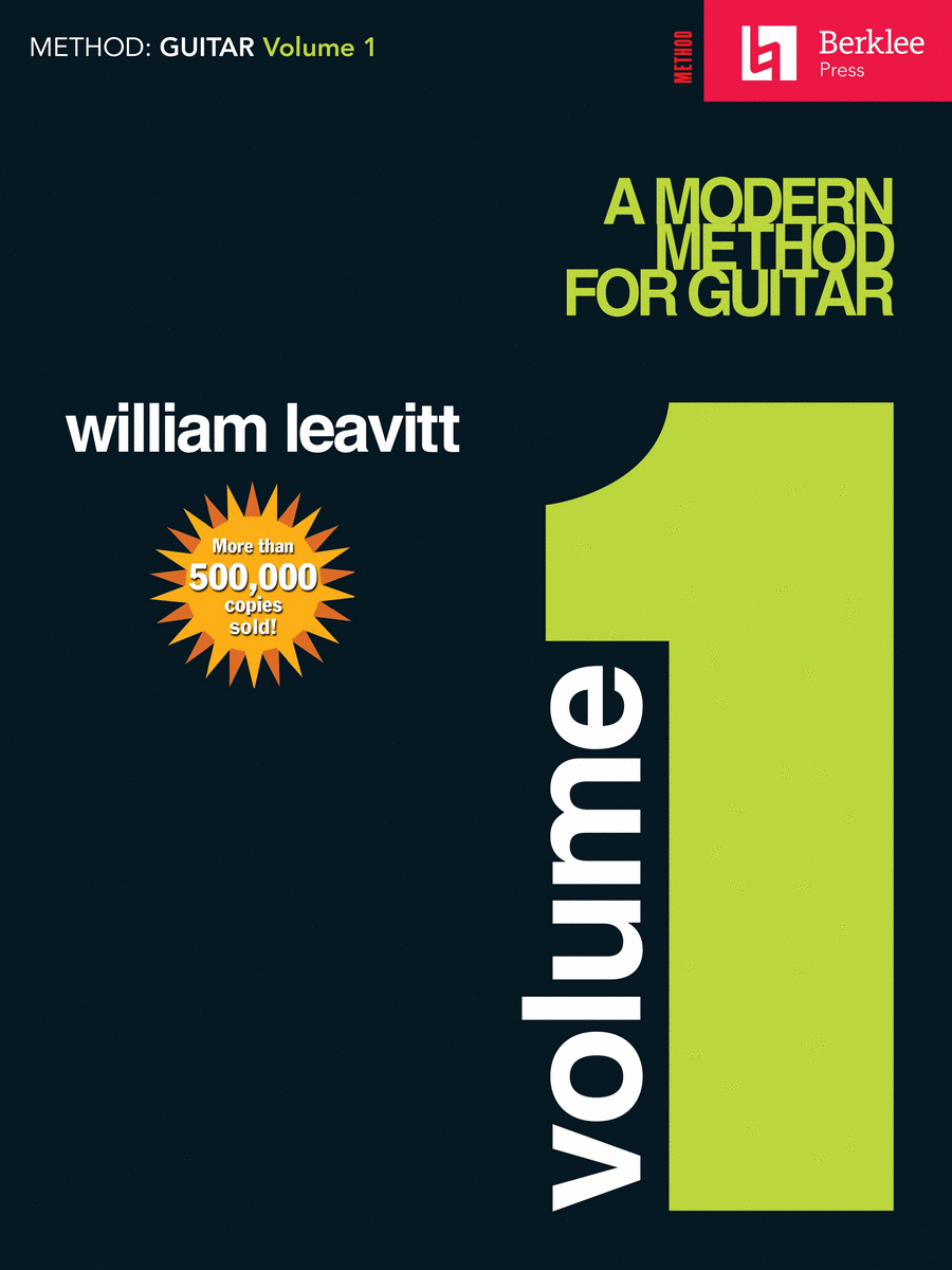 A Modern Method for Guitar – Volume 1 Guitar scores gallery preview page 1