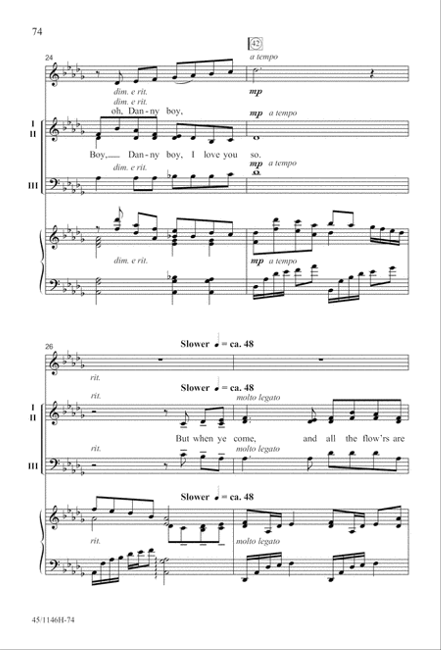 We Sing the World Around Choir scores gallery preview page 74