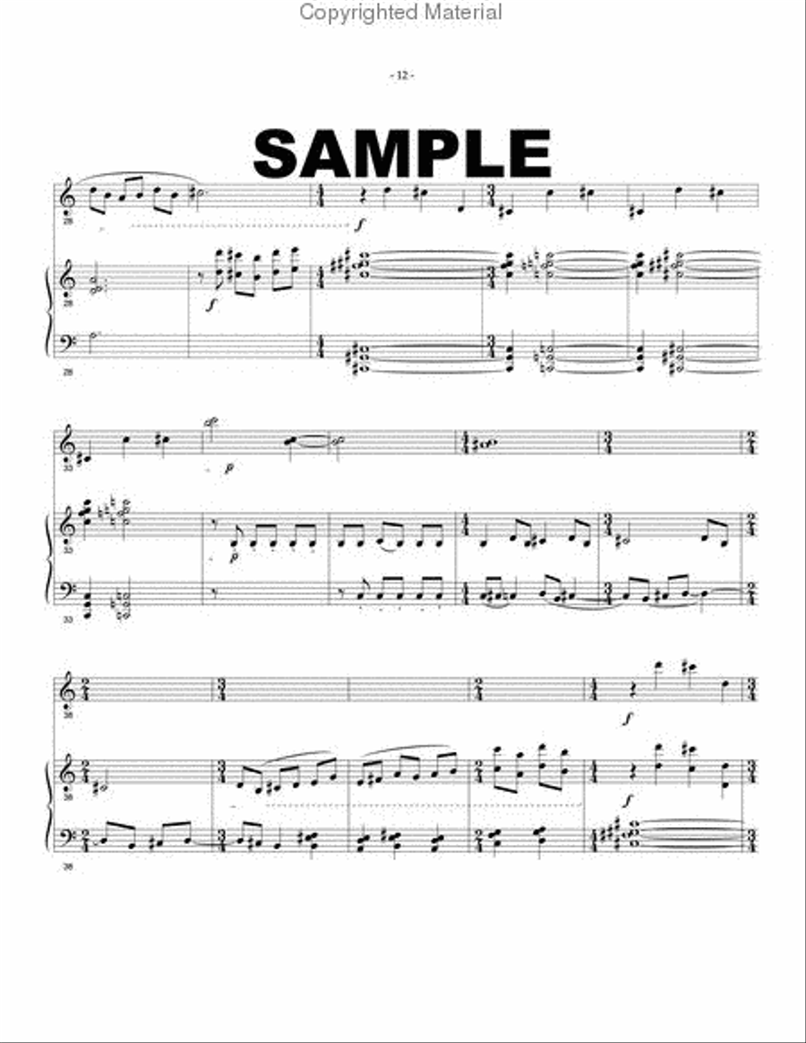 Concert Piece for Marimba & Orchestra Full Orchestra scores gallery preview page 6