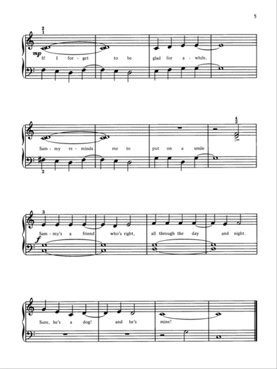 Five-Finger Fun Five-Finger Fun Piano Method scores gallery preview page 5