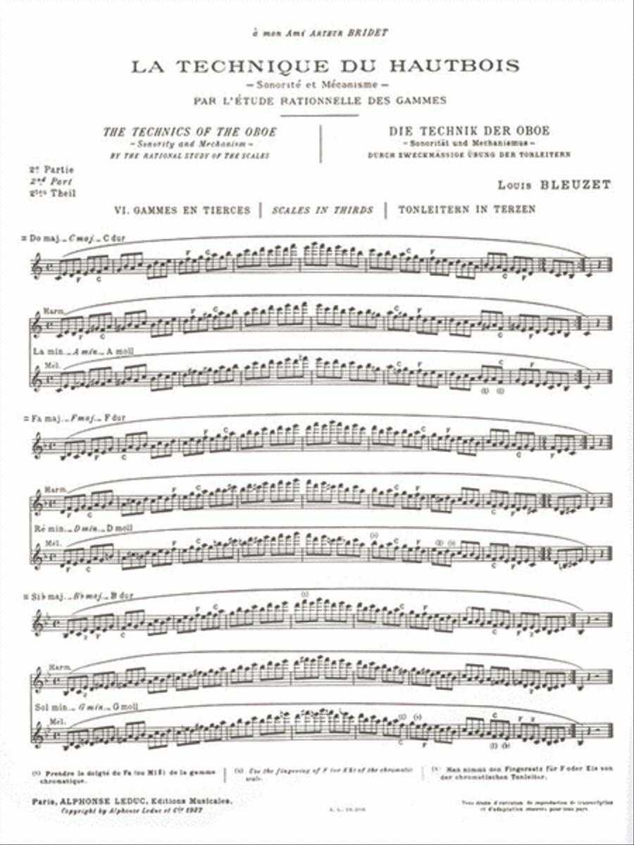 The Technique of the Oboe - Volume 2 Oboe scores gallery preview page 2