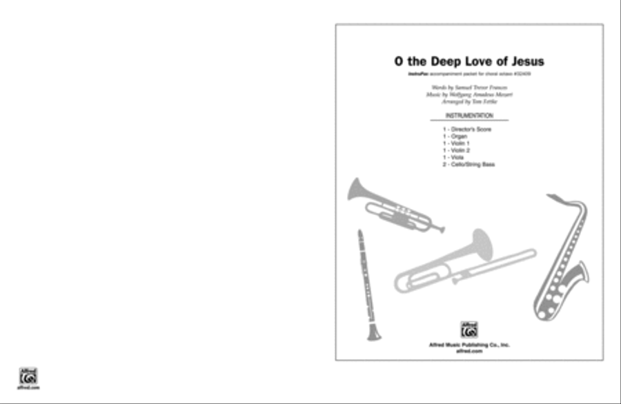O the Deep Love of Jesus Choir scores gallery preview page 1