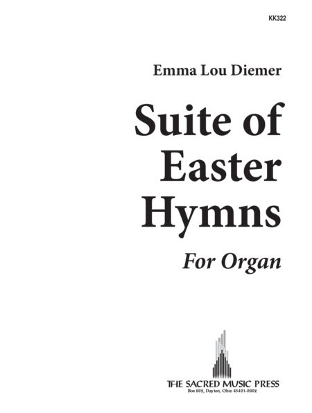 Suite Of Easter Hymns For Organ