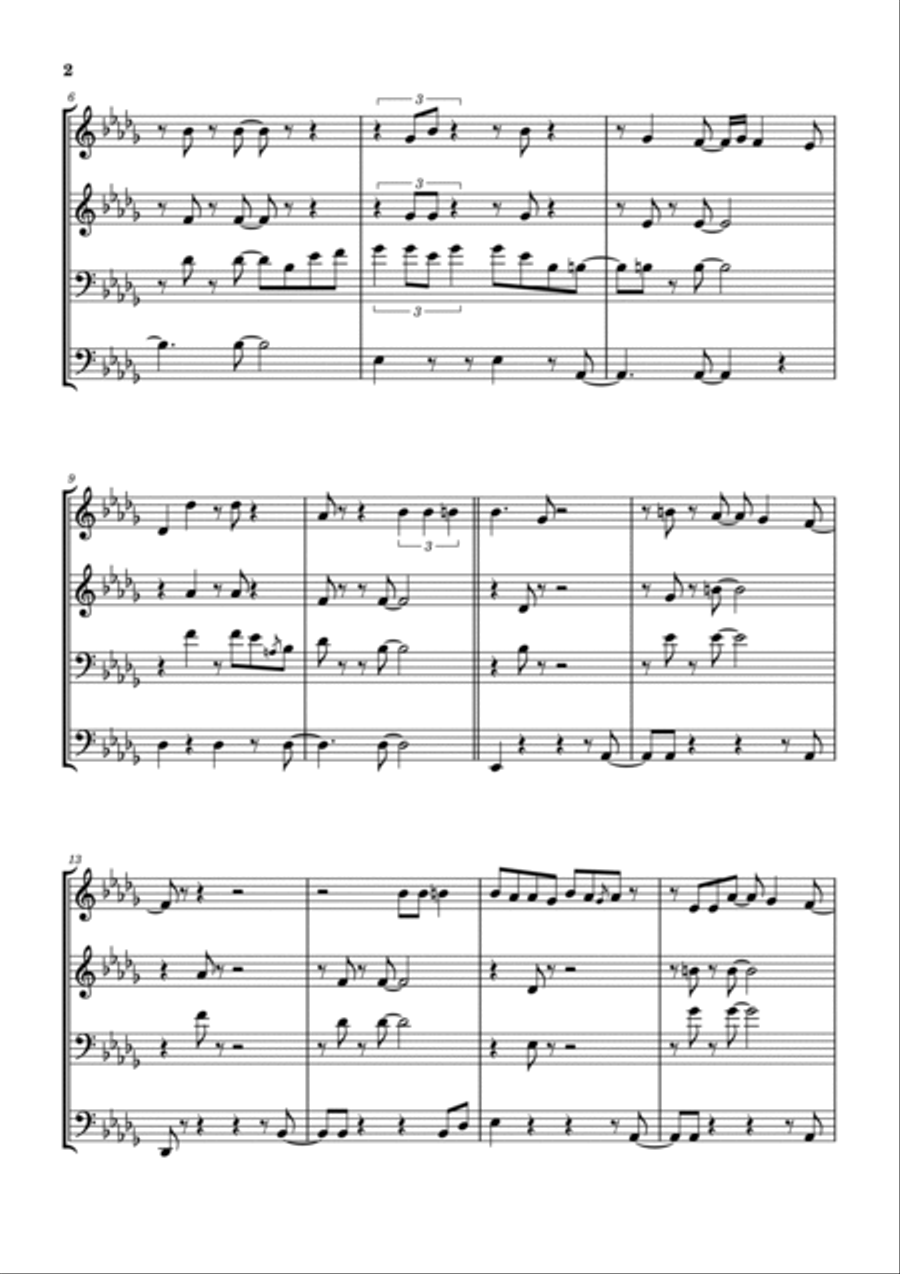 Look Easy Look Easy Brass Ensemble scores gallery preview page 3