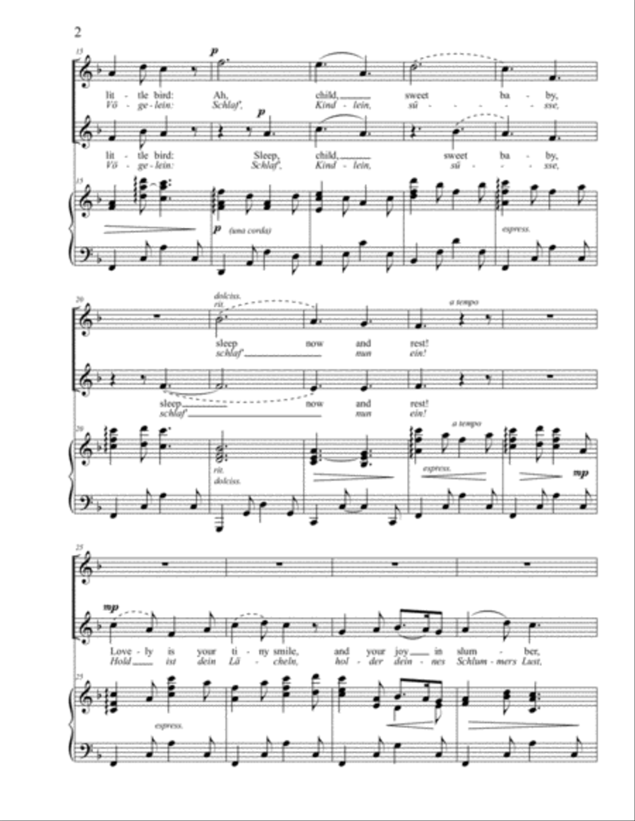 Mary's Lullaby (2 pt.) Mary's Lullaby (2 pt.) SA scores gallery preview page 2