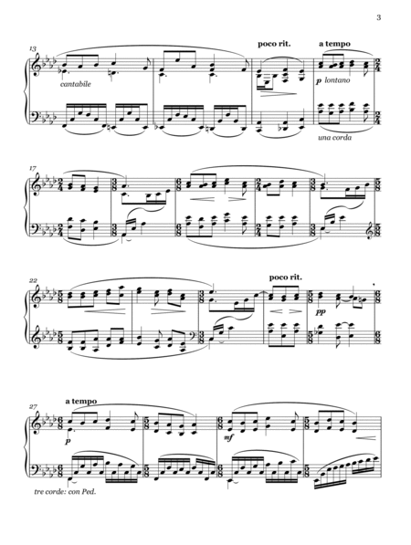 Prelude No. 9 from 'Twelve or Thirteen Preludes for Piano, Set One' (ABRSM Grade 7, 2021-2024) image number null