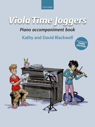 Book cover for Viola Time Joggers Piano Accompaniment Book (for Third Edition)