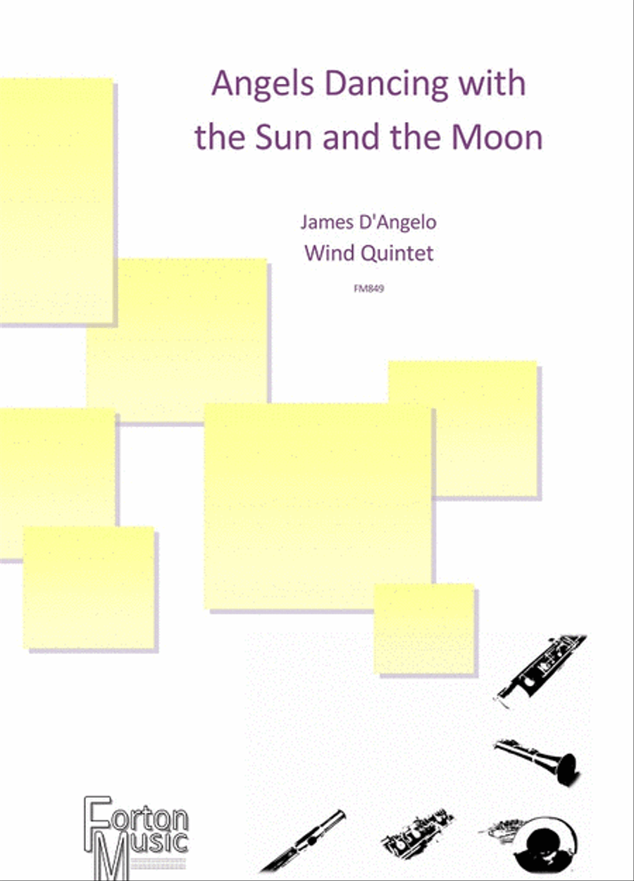 Angels Dancing with the Sun and the Moon Woodwind Quintet scores gallery preview page 1