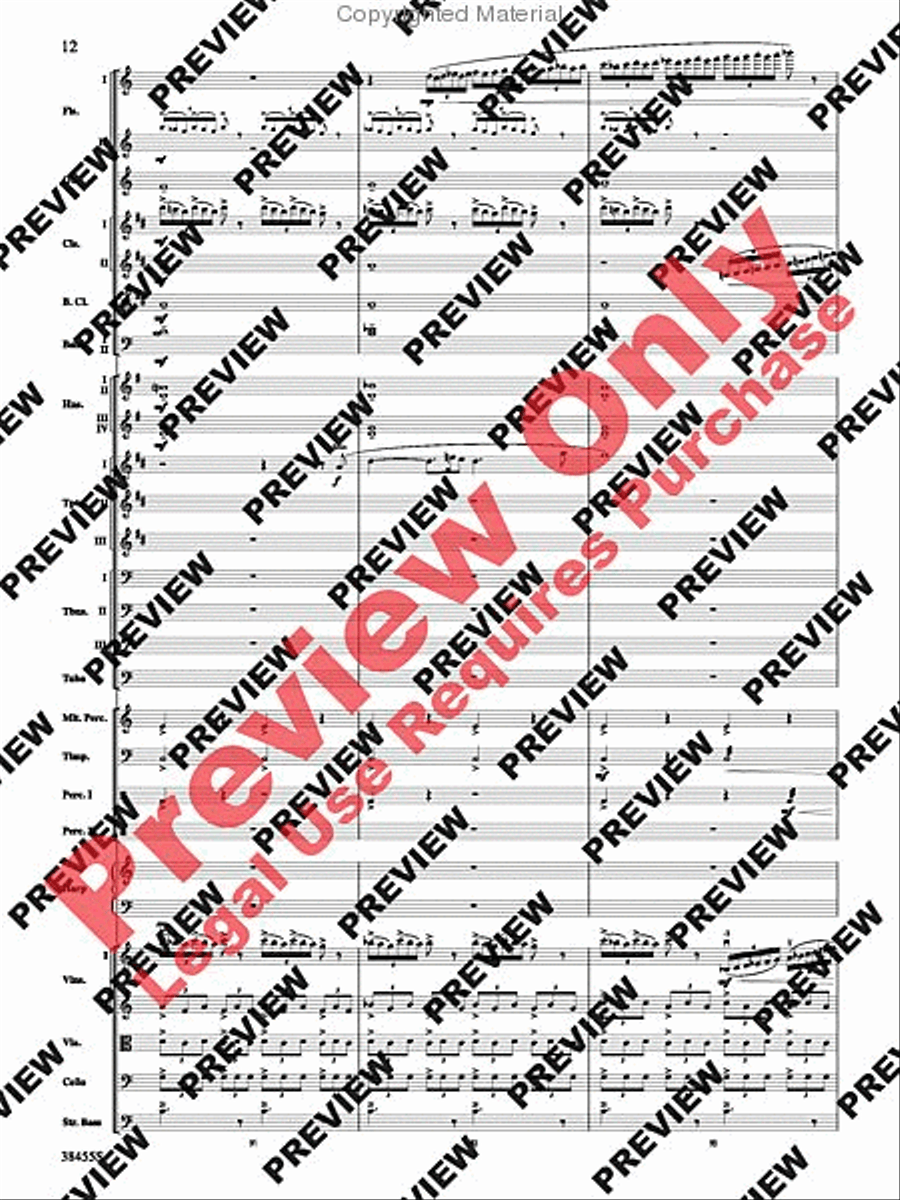 Harry Potter and the Deathly Hallows, Part 2, Suite from Full Orchestra scores gallery preview page 13