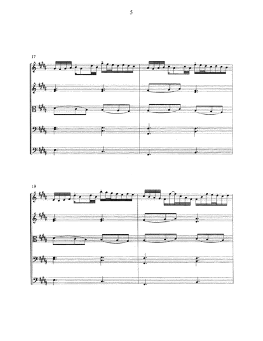 Silent Night (Stille Nacht/Noche de Paz) Choir scores gallery preview page 3