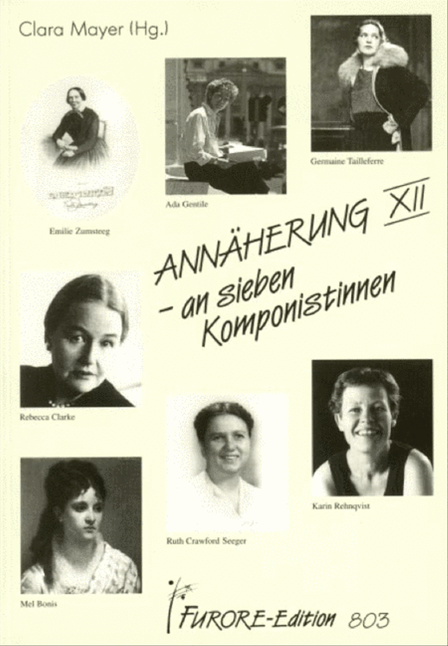 Annaherung XII - an sieben Komponistinnen School and Community scores gallery preview page 1