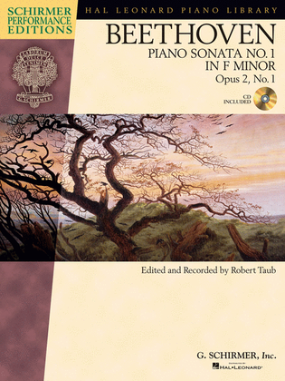 Book cover for Beethoven: Sonata No. 1 in F Minor, Opus 2, No. 1