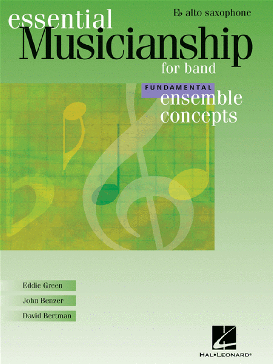 Essential Musicianship for Band – Ensemble Concepts Concert Band scores gallery preview page 1