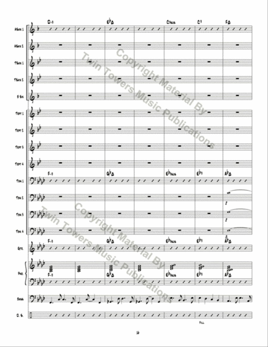 Captiva Island Jazz Ensemble scores gallery preview page 17