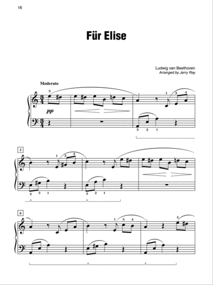 Simply Beethoven Simply Beethoven Easy Piano scores gallery preview page 3