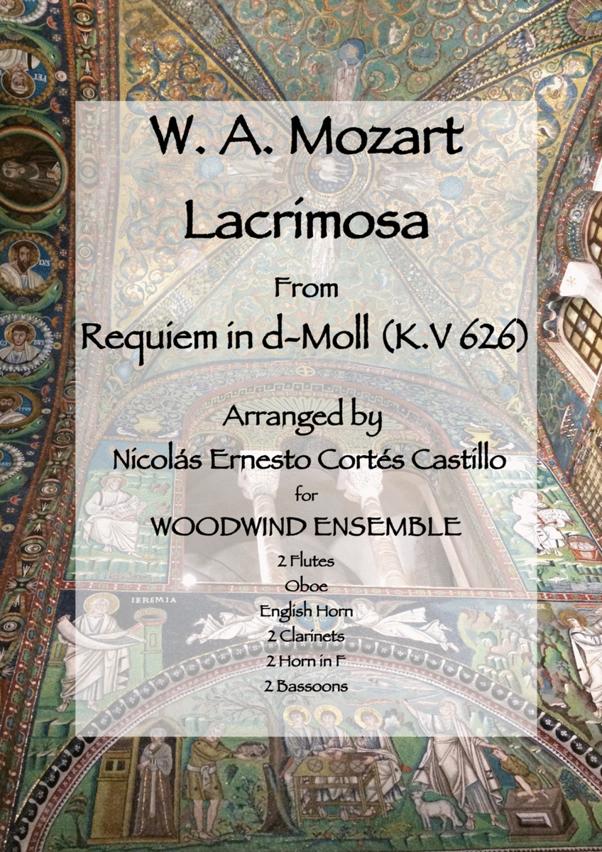 Lacrimosa (from Requiem in D minor, K. 626) for Woodwind Ensemble image number null