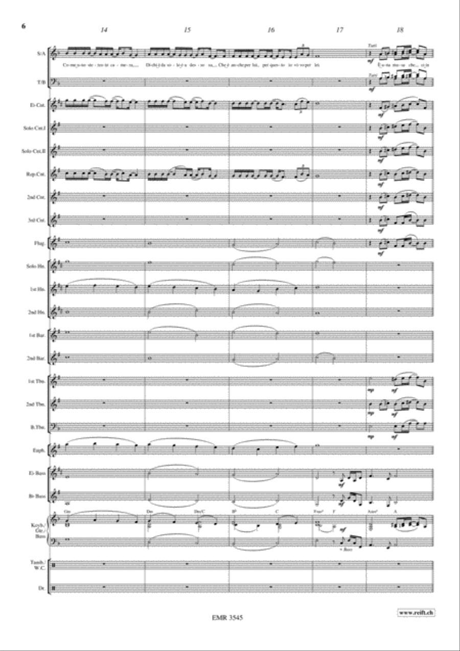 Vivo Per Lei Vivo Per Lei 4-Part scores gallery preview page 7