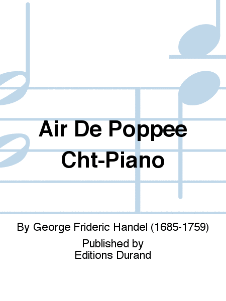 Air De Poppee Cht-Piano